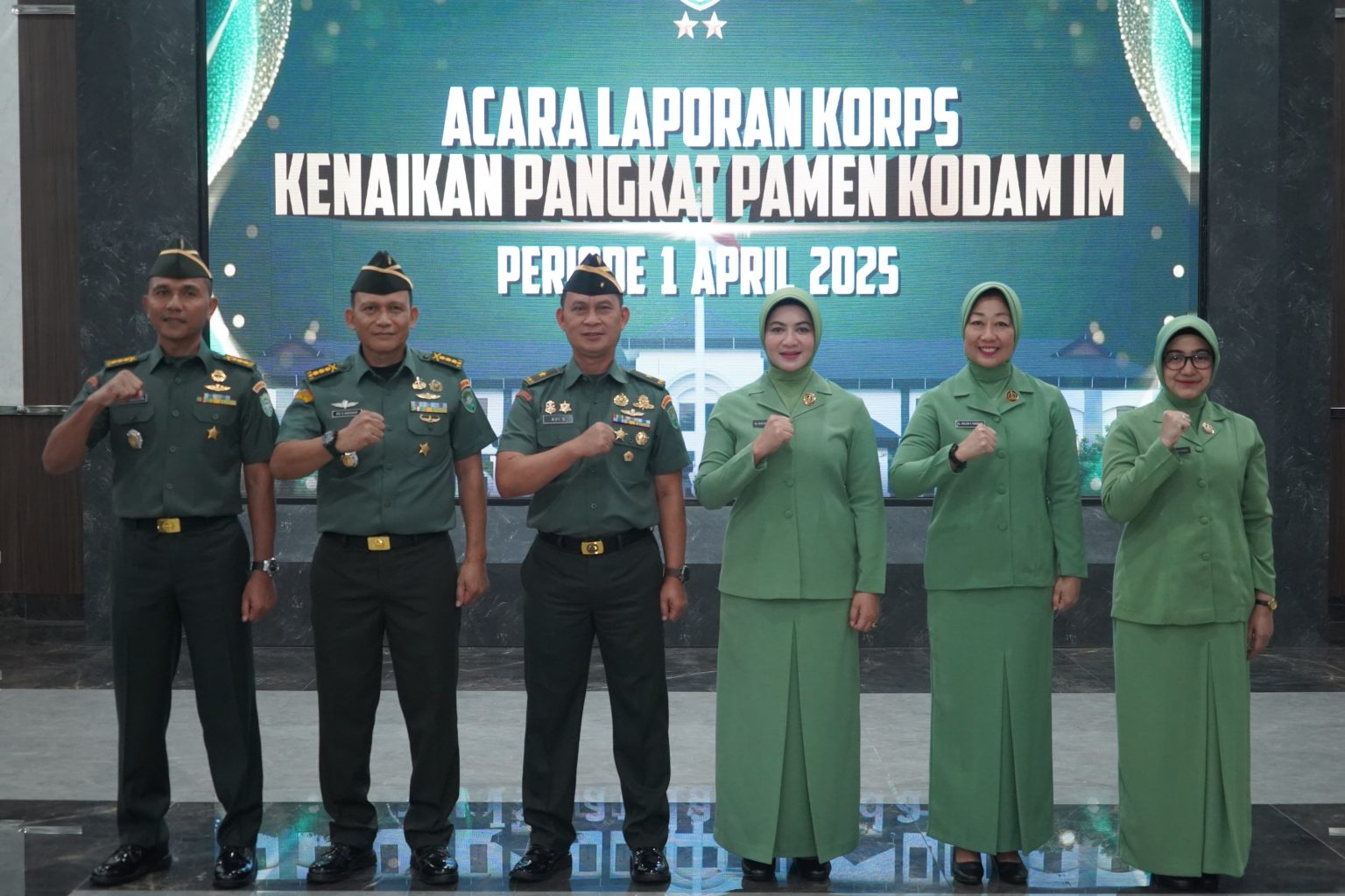 Kenaikan Pangkat Prajurit